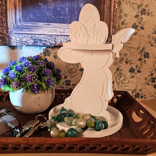 Silikonform: Etagere "Osterhase"