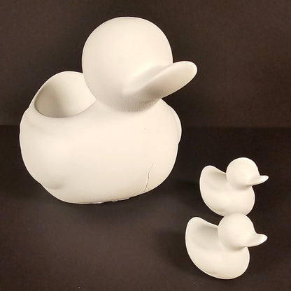 Silikonform: Süße Enten-Mutter mit ihren Küken