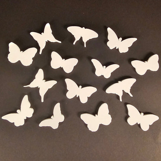 Silikonform: Streudekor "Schmetterlinge"