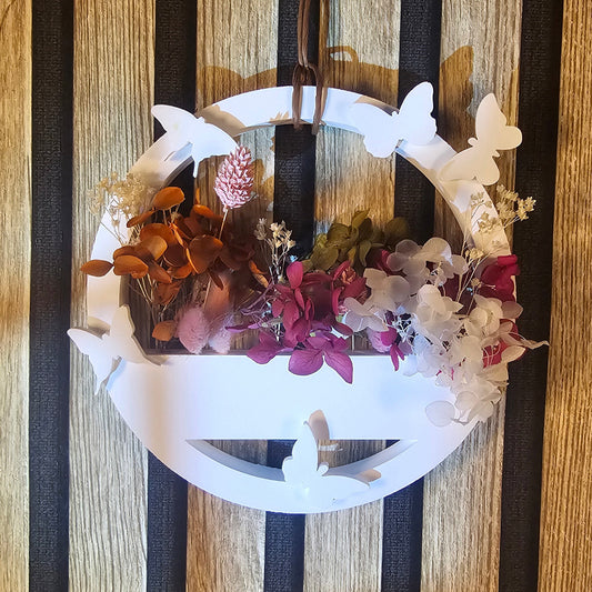 Silikonform: Kranz/Loop für Trockenblumen "blanko"