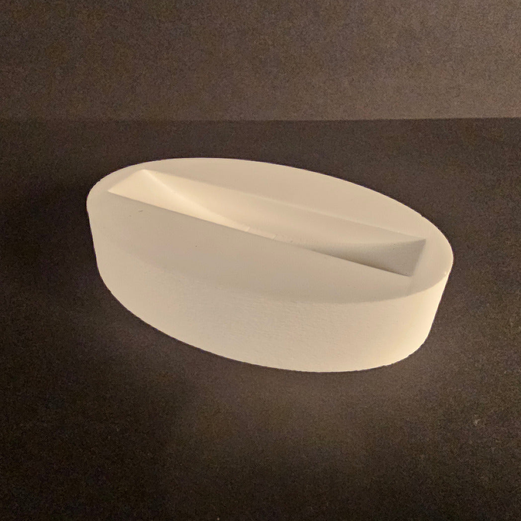 Silikonform: Sockel zum Aufstellen von Kränzen/Loops bis 15 mm Tiefe