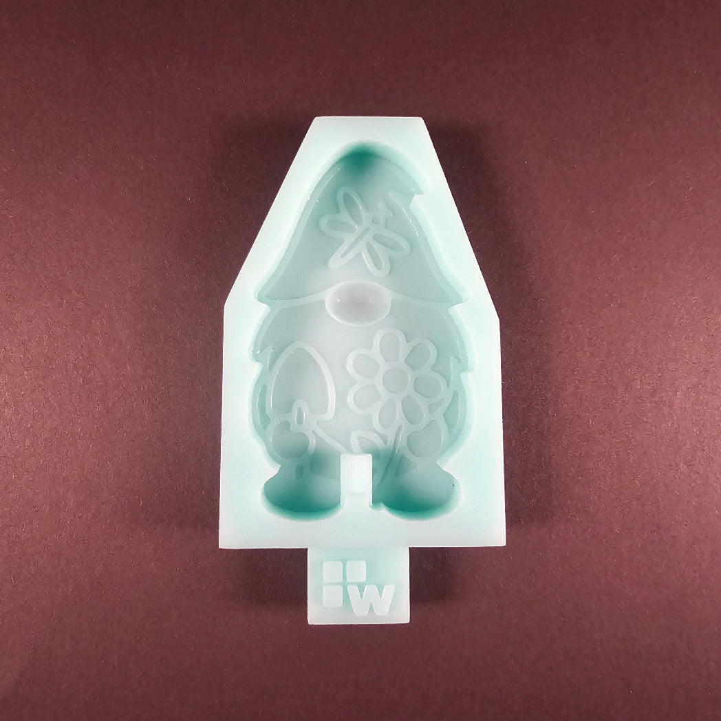Silikonform: Stecker "Gartenwichtel"
