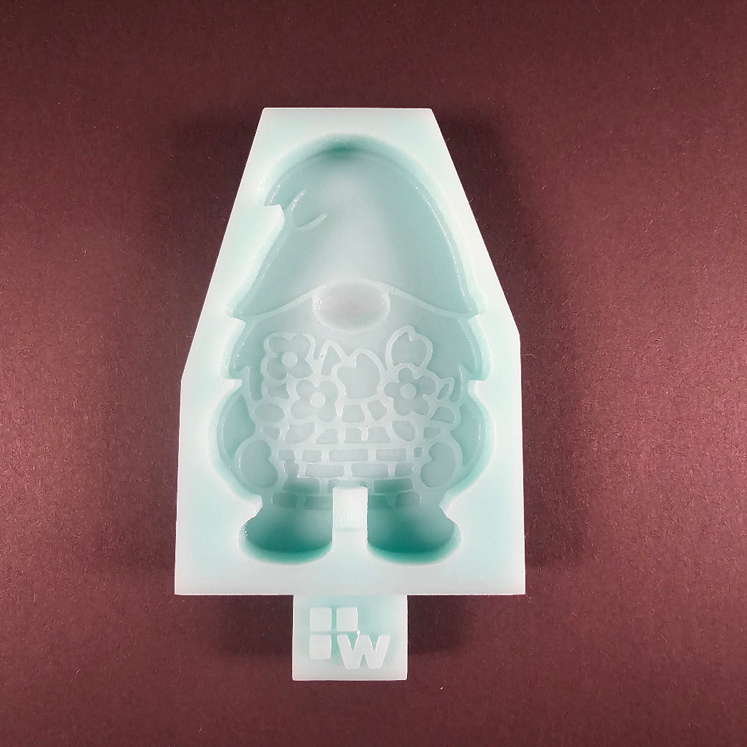 Silikonform: Stecker "Gartenwichtel"