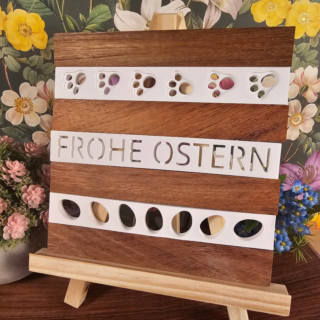 Silikonform: Klötzchen "Hasenpfoten"