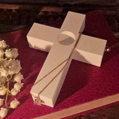 Silikonform: Stabkerzenhalter "Kreuz"