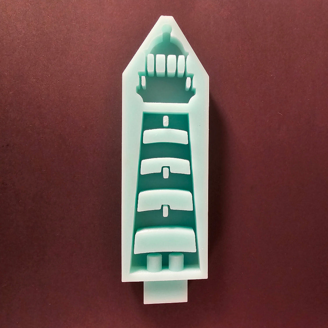 Silikonform: Etagere "Leuchtturm"