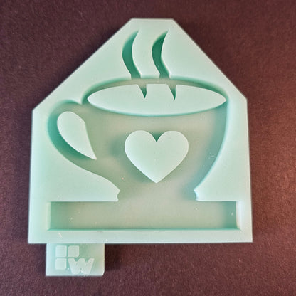 Silikonform: Einschieber "Teetasse"