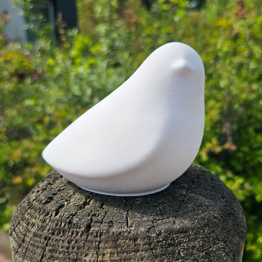 Silikonform: Puristischer Vogel