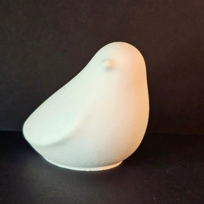 Silikonform: Puristischer Vogel