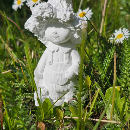 Silikonform: Blumenkinder (Mädchen und Junge)