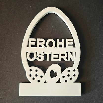 Silikonform: Einschieber "Frohe Ostern"
