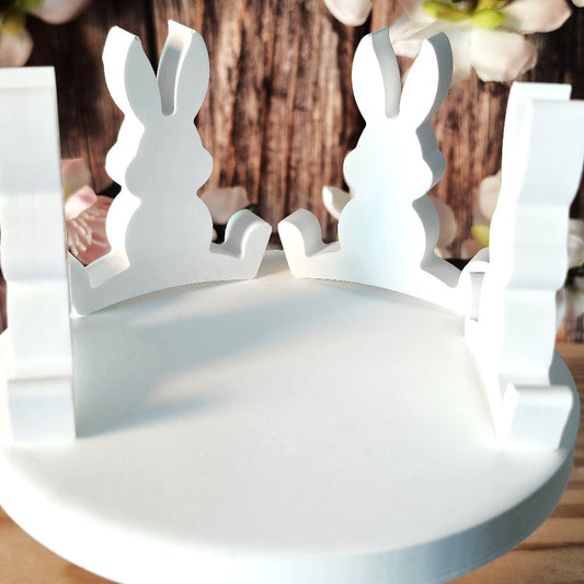 Silikonform: Kleiner Hase im Spagat, 4er Form