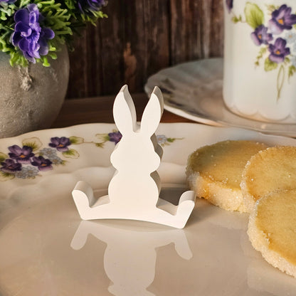 Silikonform: Kleiner Hase im Spagat, 4er Form