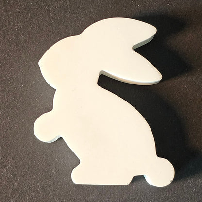 Silikonform: Kleiner stehender Hase, 4er Form
