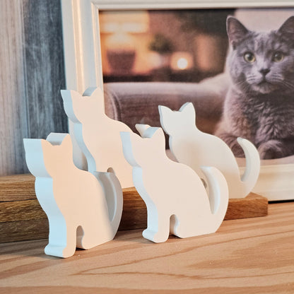 Silikonform: Kleine Katze, 4er Form