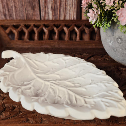 Silikonform: Kleine Schale "Blatt"