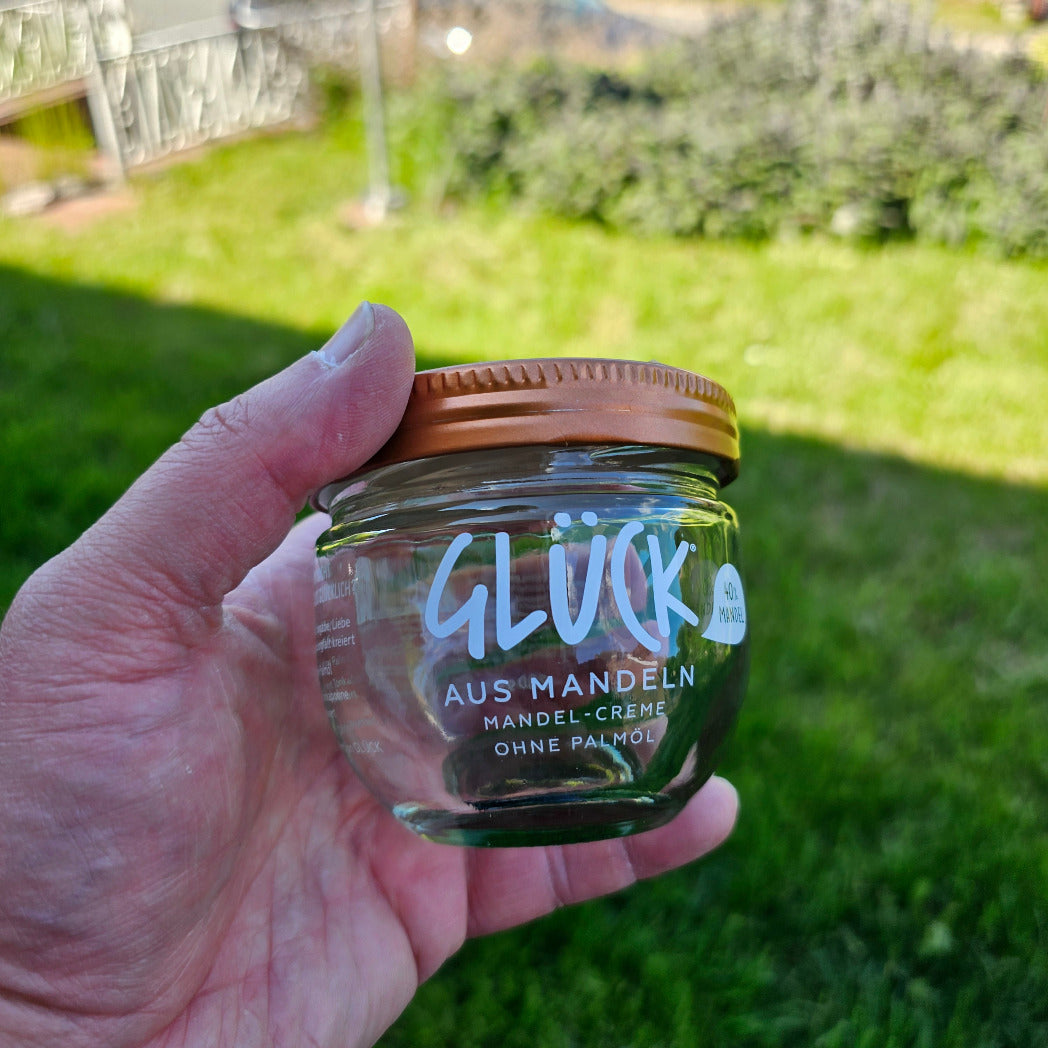 Marmeladenglas "Glück"