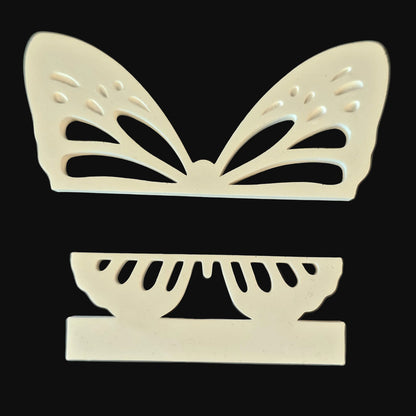 Silikonform: Einschieber "Schmetterling" für Klötzchen