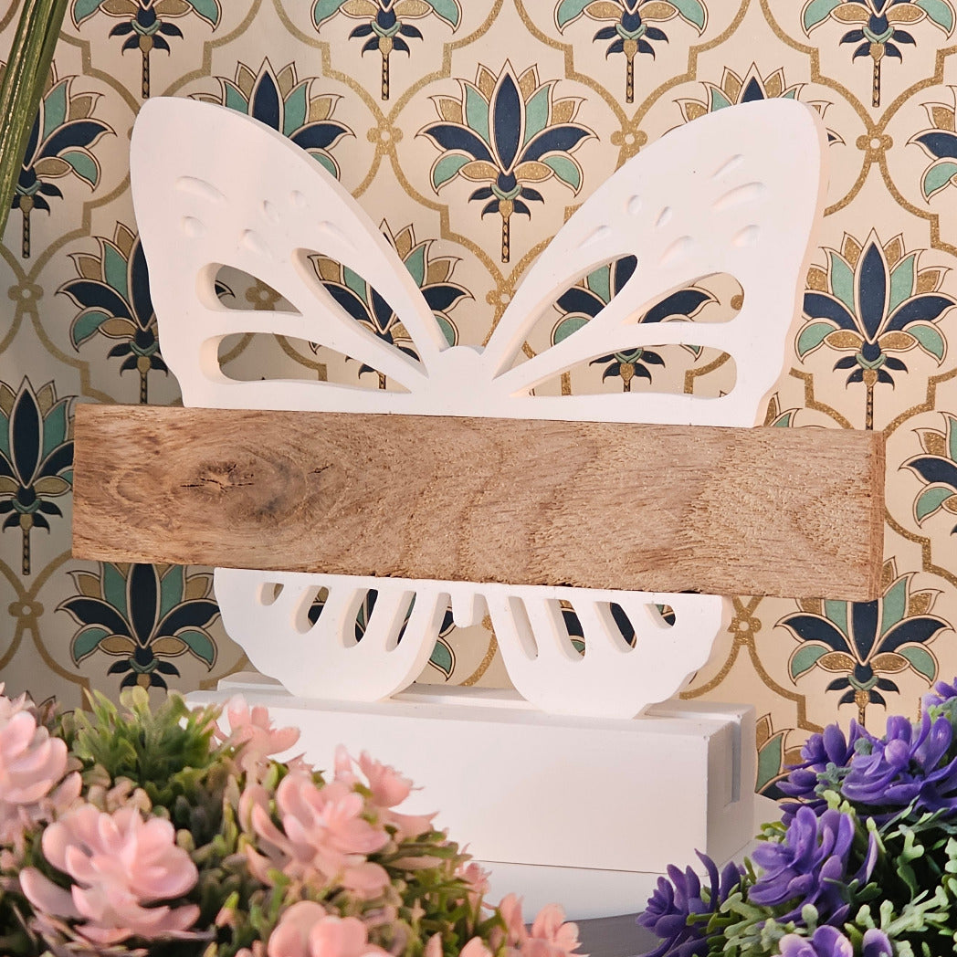 Silikonform: Einschieber "Schmetterling" für Klötzchen