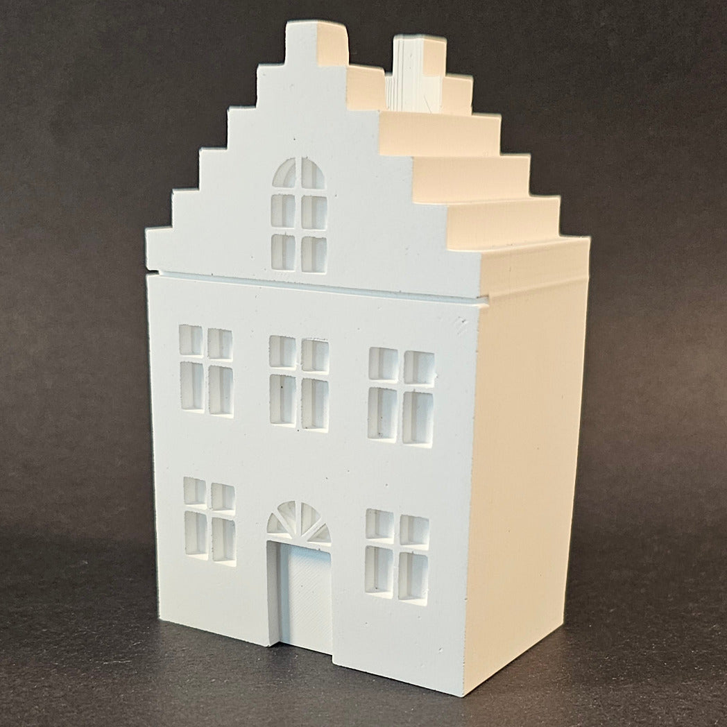 Silikonform: Altstadthaus für Reagenzglas
