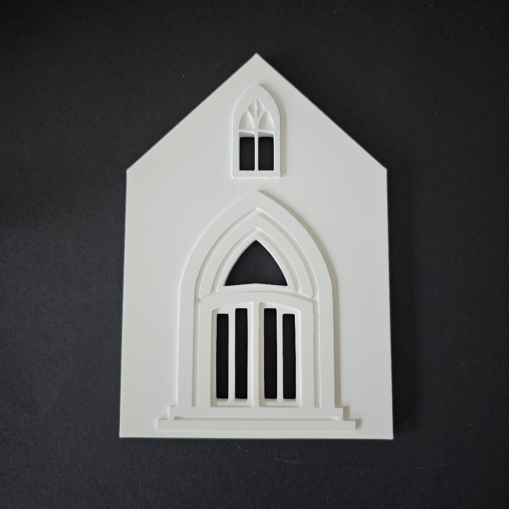 Silikonform: Kuhni-Haus "Gotische Kirche"