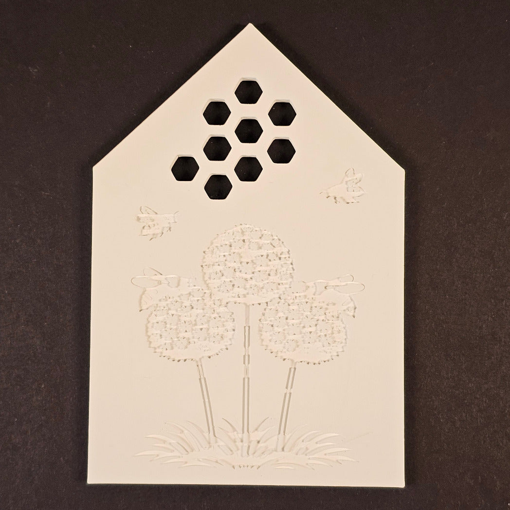 Silikonform: Lichthaus "Bienen"