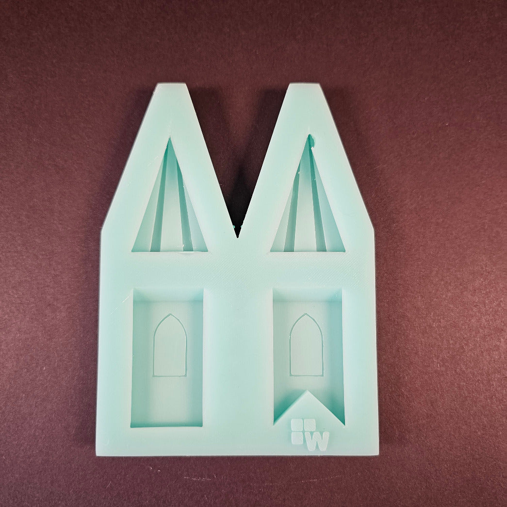 Silikonform: Kuhni-Haus "Gotische Kirche"