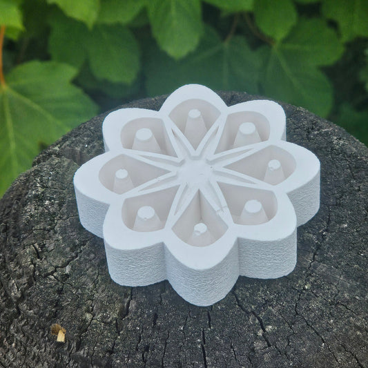 Silikonform: Insektentränke "Blume"