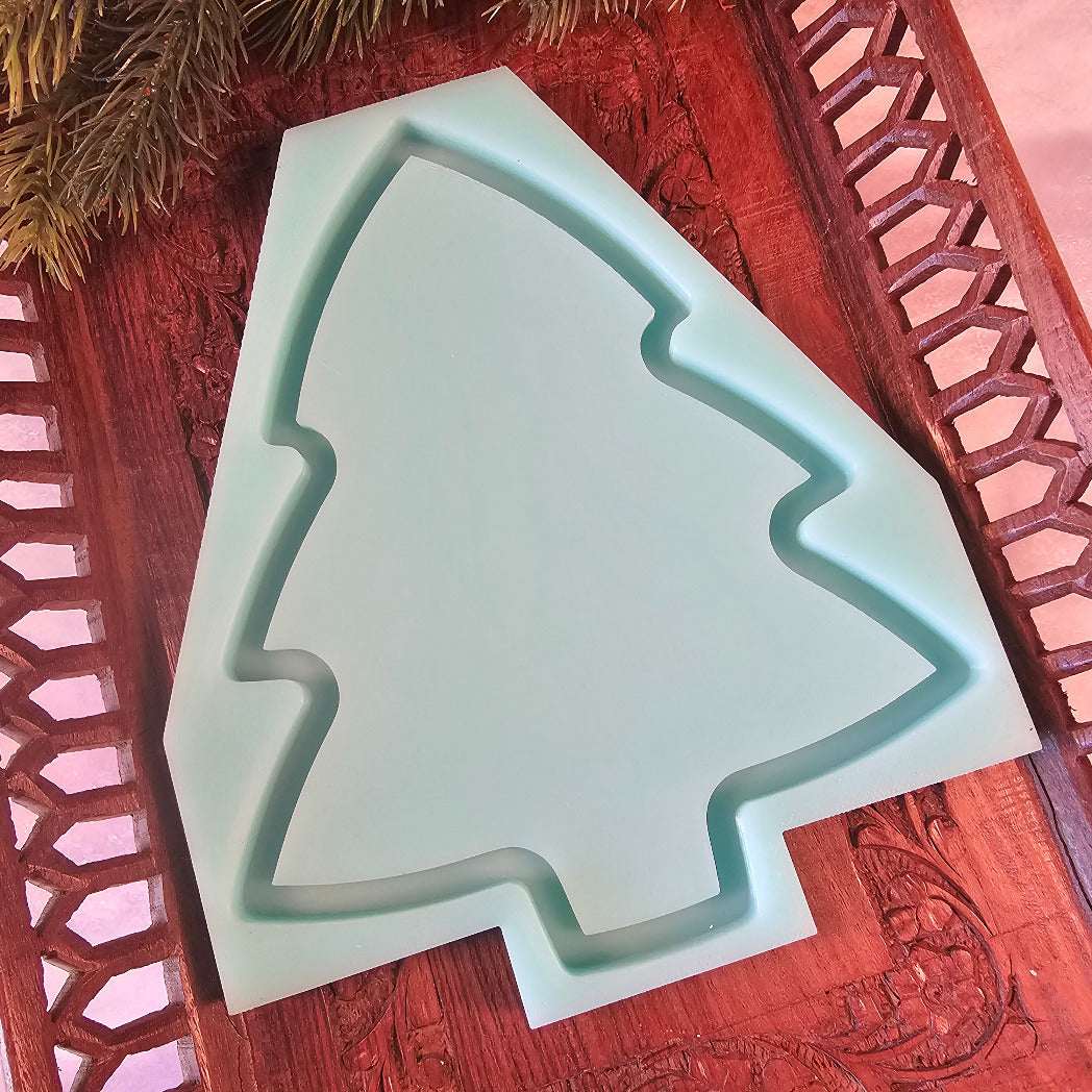 Silikonform: Tablett "Tannenbaum"