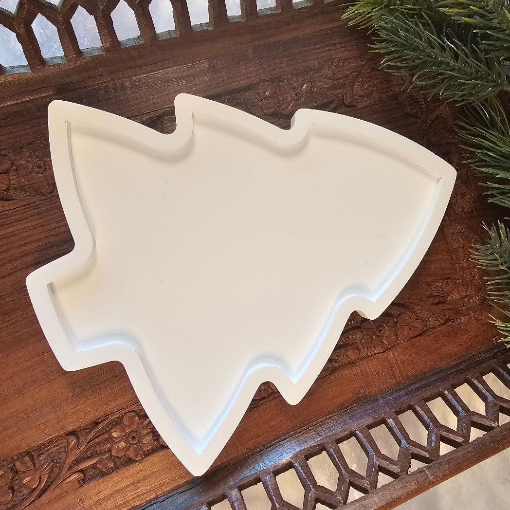 Silikonform: Tablett "Tannenbaum"