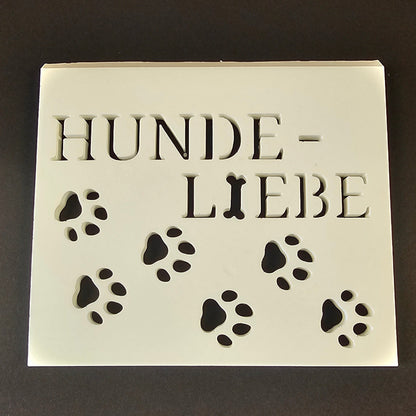 Silikonform: Kuhni-Haus "Hundeliebe"