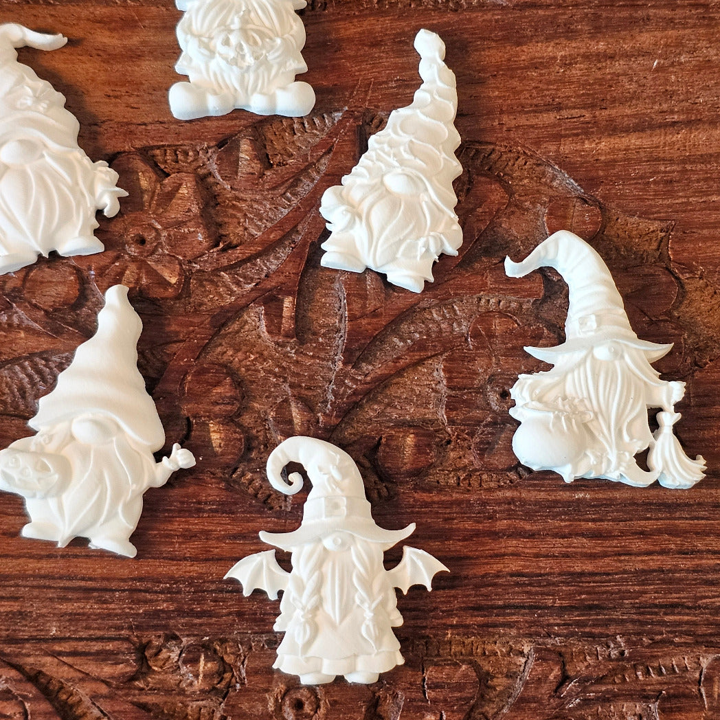 Silikonform: Winzige Halloween-Wichtel, 6er Form