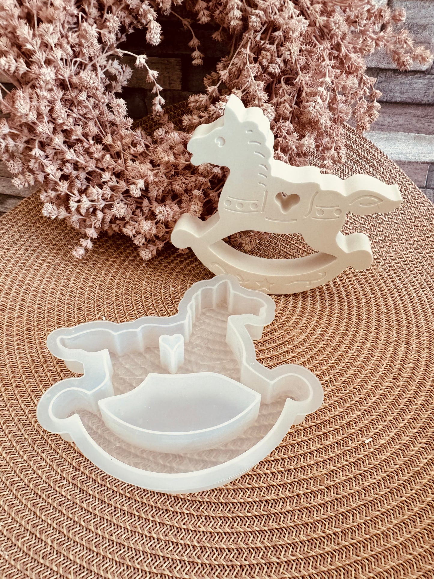 Silikonform Schaukelpferd