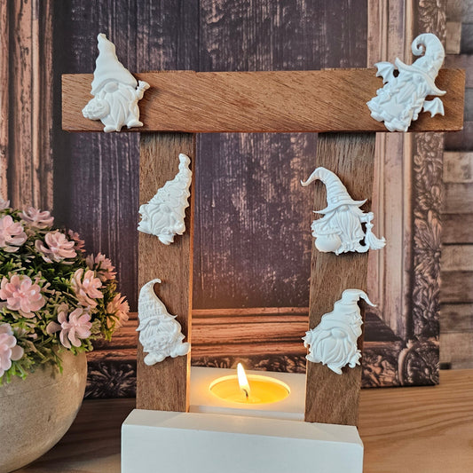 Silikonform: Winzige Halloween-Wichtel, 6er Form