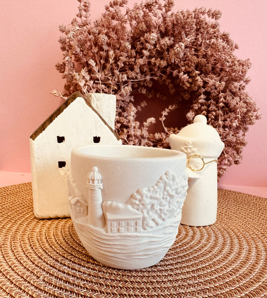 Silikonform Teelichtbecher/Vase/Schale maritim