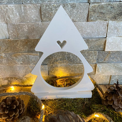 Silikonform: Tannenbaum für Dekoration