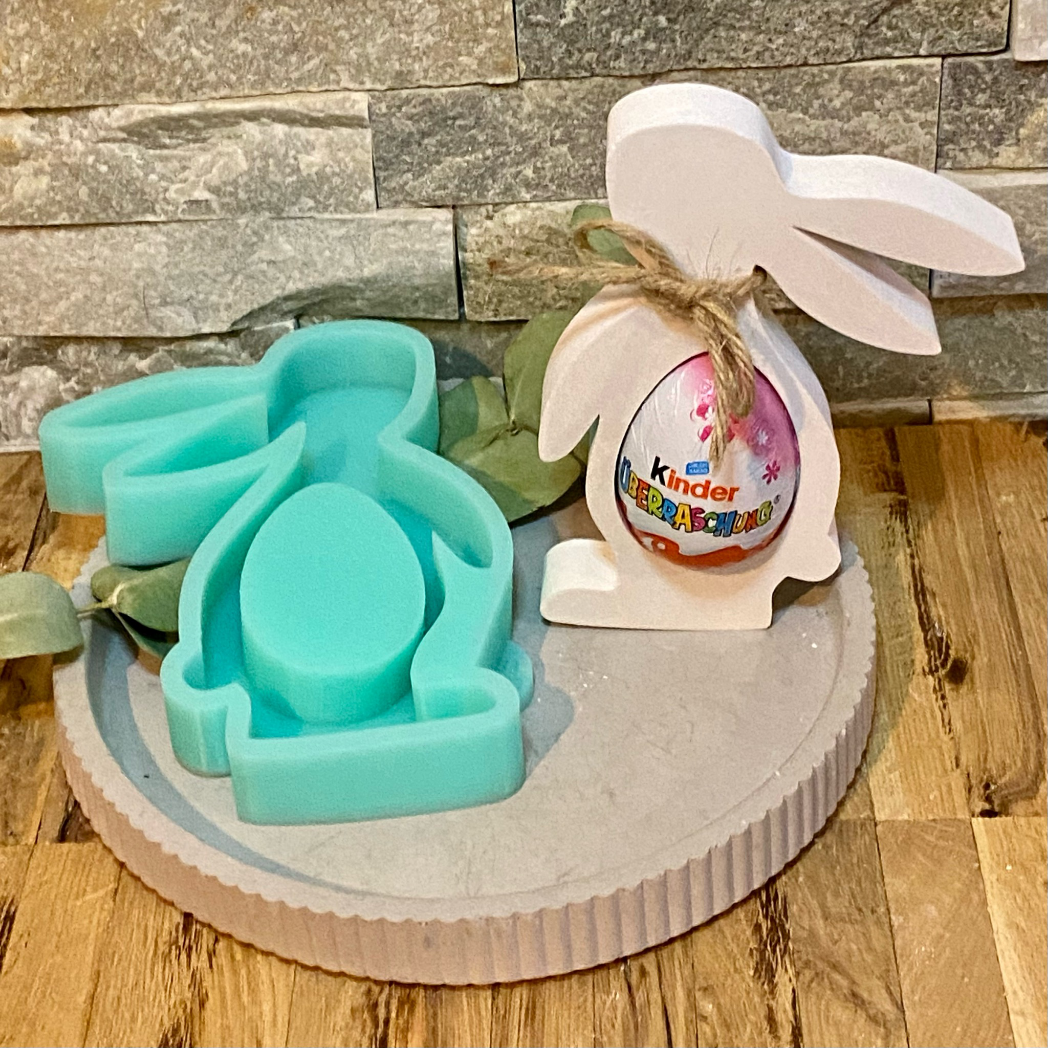 Silikonform: Hase Nr. 1 für ein Ü-Ei