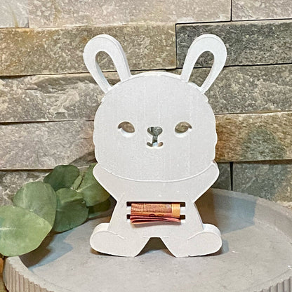 Silikonform: Geldscheinhalter "Hase"