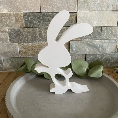 Silikonform: Hase für Schokobonbons Silhouette