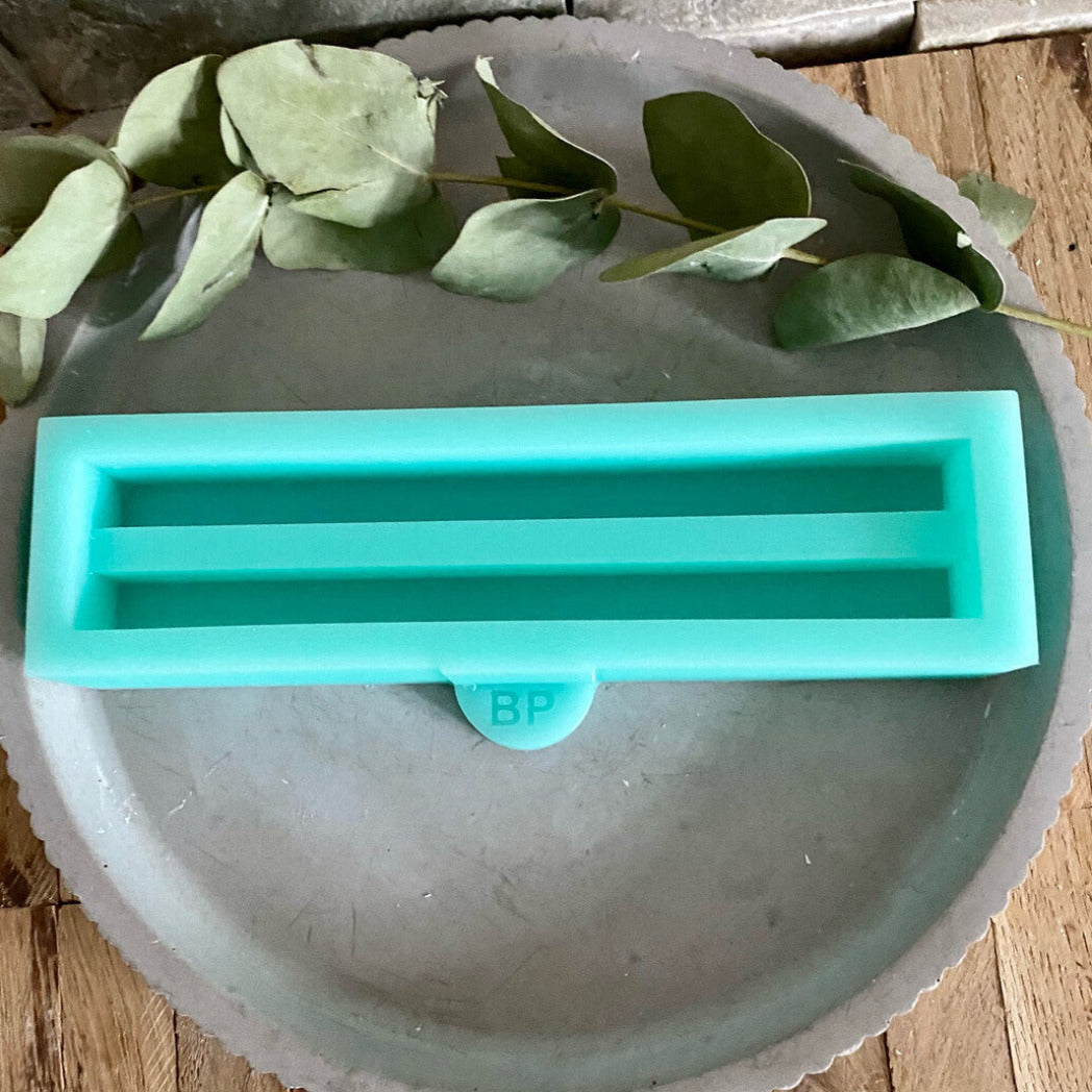 Silikonform: Halter für Einschieber, 16 cm