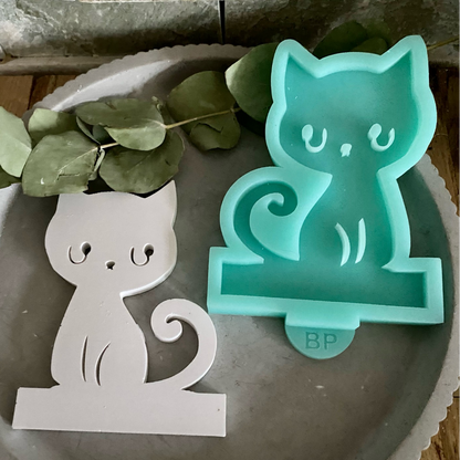 Silikonform: Einschieber "Katze"