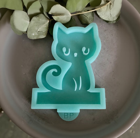 Silikonform: Einschieber "Katze"