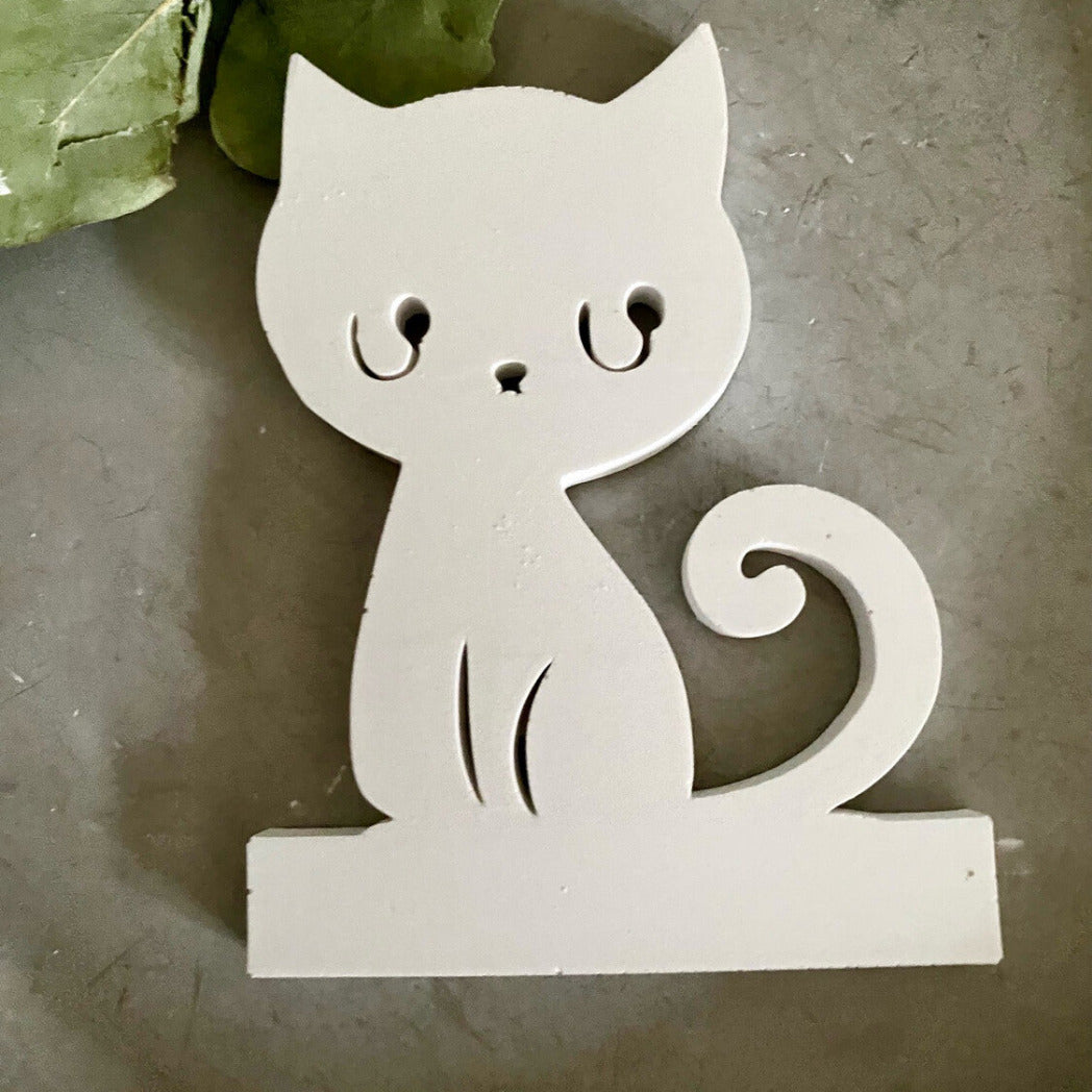 Silikonform: Einschieber "Katze"