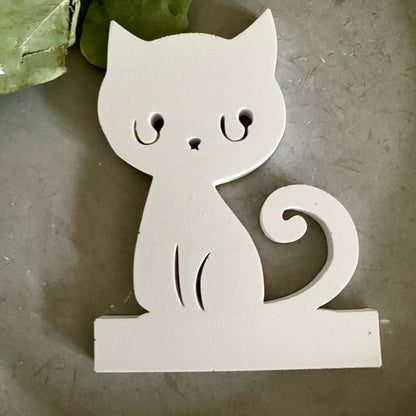 Silikonform: Einschieber "Katze"
