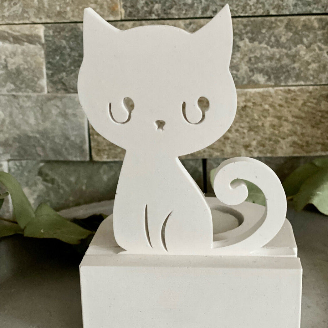 Silikonform: Einschieber "Katze"