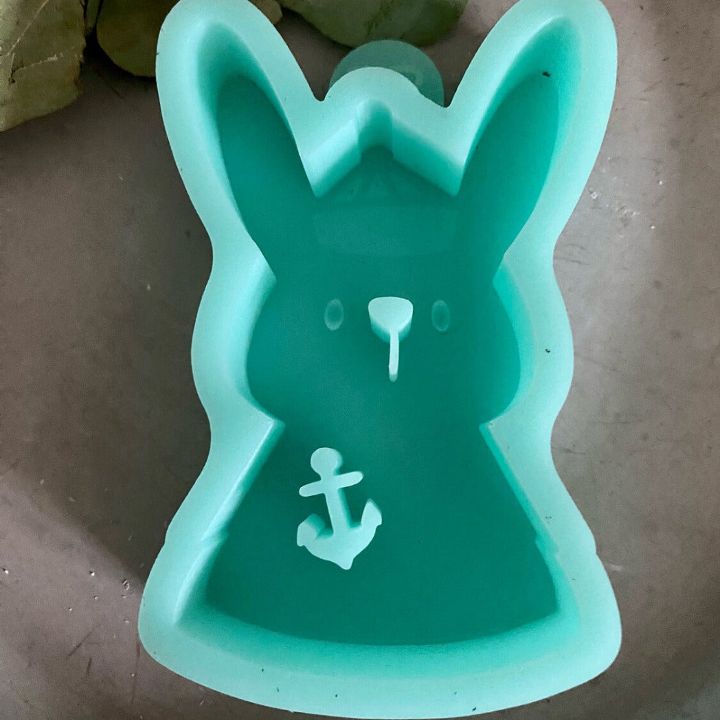 Silikonform: Matrosen-Hase