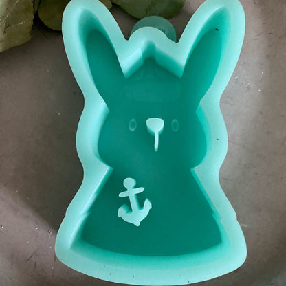 Silikonform: Matrosen-Hase