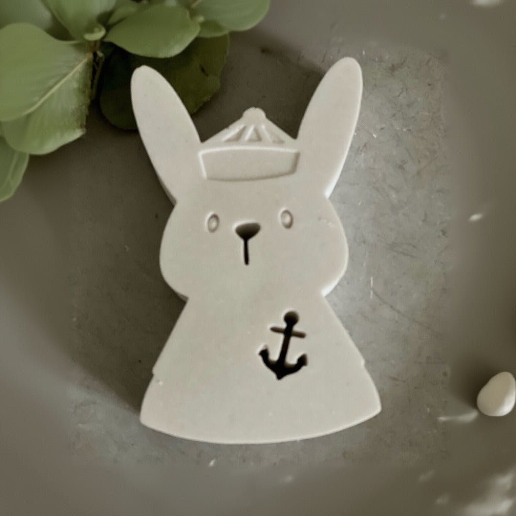 Silikonform: Matrosen-Hase
