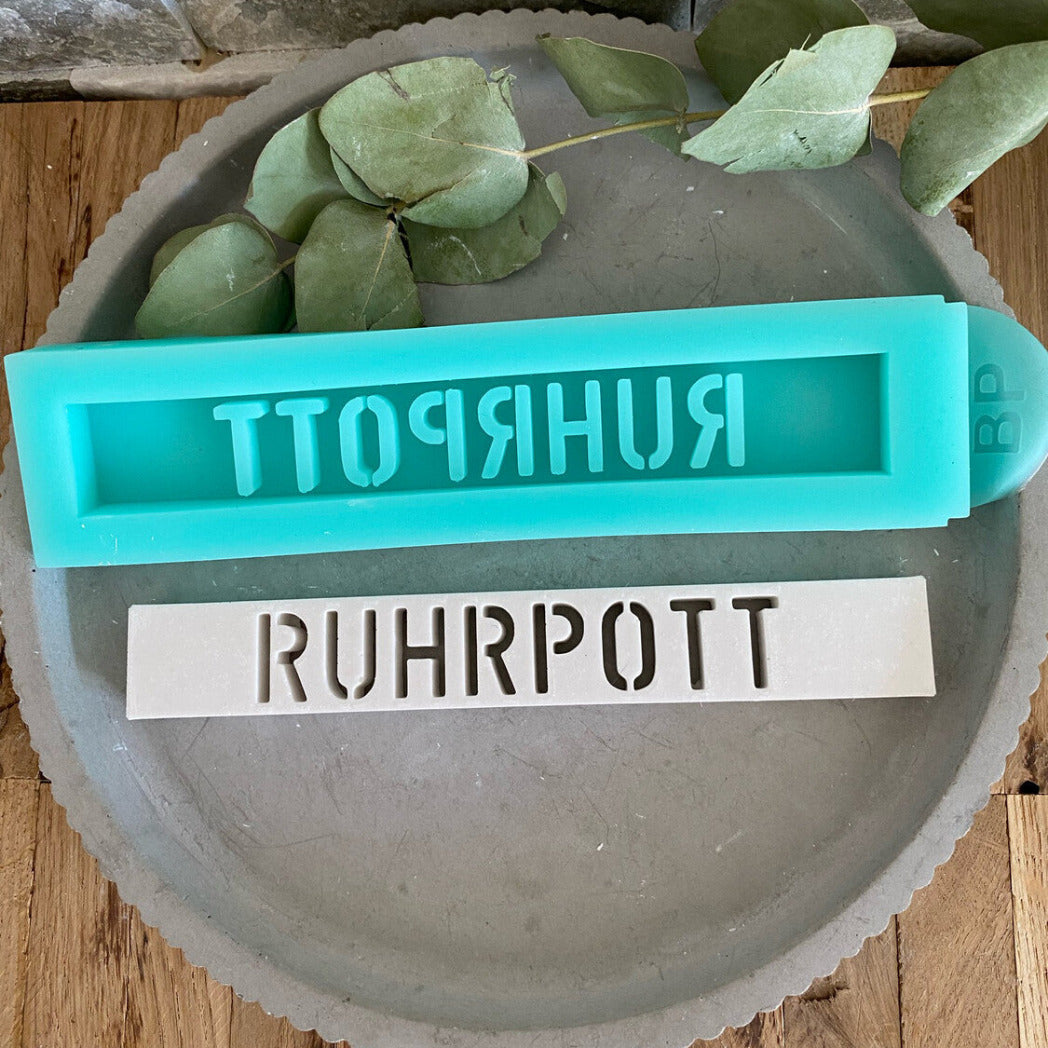 Silikonform: Klötzchen "Ruhrpott"