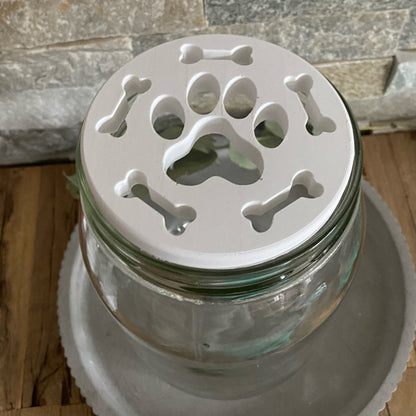 Silikonform: Blumenretter "Pfote" in zwei Größen